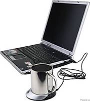 Для ноутбука,  компьютера USB Hub на 4 порта с нагревателем для чашки.